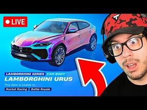 RANKED MODE and LAMBORGHINI URUS EARLY in FORTNITE!