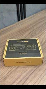 Upgrade definitivo para seu áudio - FocusRite Scarlett Solo 3a Geração (Interface de Áudio)