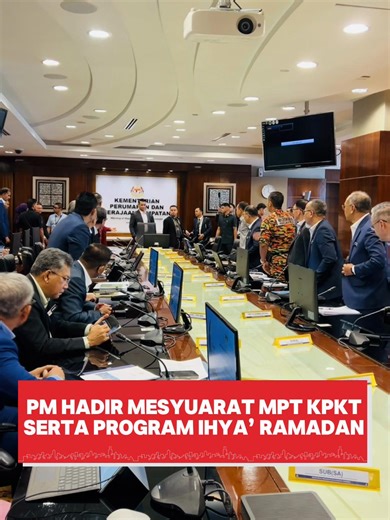 Mesyuarat MPT KPKT dan Program Ihya' Ramadan