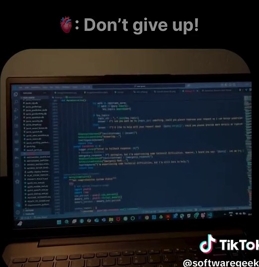 Don’t give up #codinglife #softwareengineer #computerscience #softwaregeek3 #foryoupage