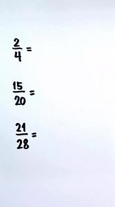 Simplifying Fractions‼️ #fractions #mathtutor #Mathematics #Teachergon #mathtutorial #mathreview #mathematics #mathhack #maths #MathViral #fbreels #MATH | Math Tutorials