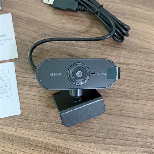Webcam 1080P Full HD Web Cam Mini Web Camera with Microphone USB Cameras for Mac Lenovo Skype Youtube Computer Laptop