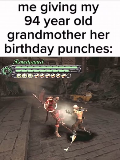 Devil May Cry 3 Beowulf Boss Fight and Royal Guard Dante Sword Skills