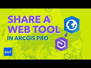 Share a Web Tool in ArcGIS Pro