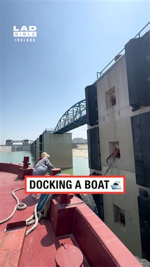 It's as easy as that! 😀🚢 | LADbible Ireland