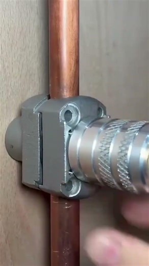 installation of a tool to make it easier to drill pipes using a drill#shorts