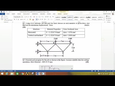 Analysis of truss by ANSYS MECHANICAL APDL