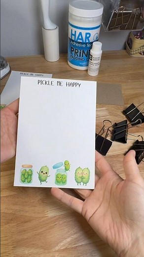 It’s not that difficult to make professional notepads to sell! ￼￼