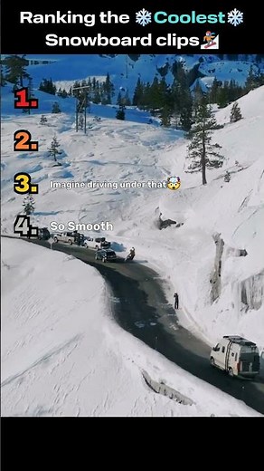 Ranking the BEST Snowboarding Clips