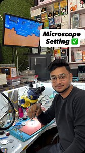 Microscope Auto Focus Setting ✅ #mobilerepairing #mobilerepair #microscope #mobile | Prashant Pal