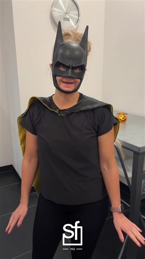 2K views · 36 reactions | Kicking Glow Week strong at SFHQ with Batman in the building 隸‍♀️ Our members and team are celebrating all week long with themed days, neon everything, costumes, and anything that glows! Tomorrow is Dynamic Duo day - Excited to see what partner costumes lift with us tomorrow! | Sarah Fechter Fitness HQ | Facebook