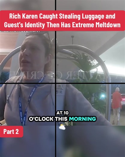 Rich Karen Caught Stealing Luggage and Guest's Identity Then Has Extreme Meltdown #cops #police #copsusa🚔🇺🇸 #policeofficer #foryou