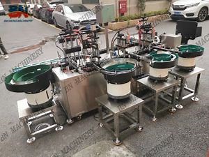 [Hot Item] Filling Plugging Brushing Capping Labeling Filler Capper Nail Polish Machine