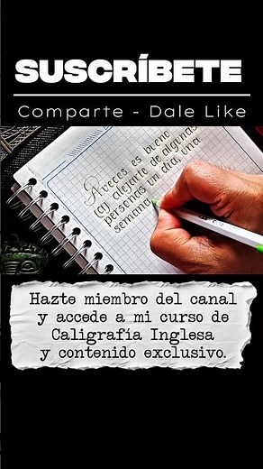 Cómo Escribir Letras Bonitas que Enamoran | Escritura Elegante Paso a Paso Caligrafía Pablo Bermúdez