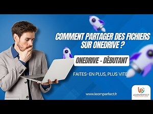 TUTO #9 One Drive Comment partager un fichier sur OneDrive