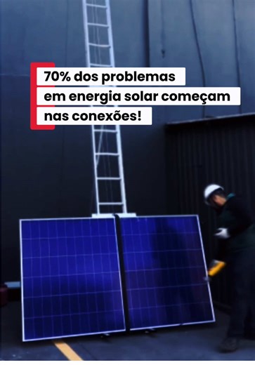 Você sabia disso? Muita gente acha que MC4 é um conector padrão, mas na verdade é o produto ORIGINAL criado pela @staubli - referência mundial em segurança e confiabilidade. ⚡️ | eficiência energética | resistência s intempéries | certificado ICE - TÜV | conexão segura e rápida Quer entender mais segredos que fazem diferença no setor solar? Siga nosso perfil e fique por dentro de tudo.