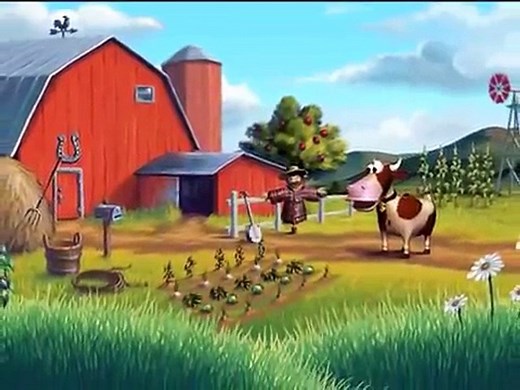 cow cartoons for children