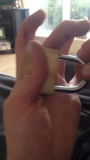 Rolson padlock picked in 5 seconds