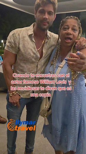 Cuando te encuentras con el actor famoso William Levis en Punta Cana y te pregunta si yo también soy famosa jaja ILymar Travel Diversión Garantizada #ilymartravel #agenciadeviajes #viajarfeliz #reservaya | Ilymar Travel