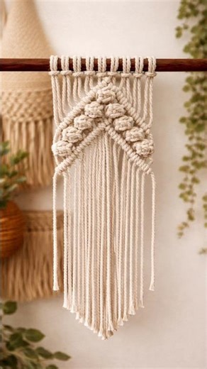 Macrame Pattern #macramedesign #macramepattern #macrameforbeginners #beginners #diymacrame #macrame