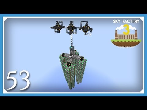FTB Sky Factory 3 | Fill A Quantum Storage Unit! | E53 (Modded Skyblock Minecraft 1.10.2)