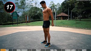 1.7M views · 25K reactions | 4 Minute Workout. Basic but intense! Take 120 seconds rest each round. Aim for 3-5 rounds! | Jordan Yeoh | Facebook