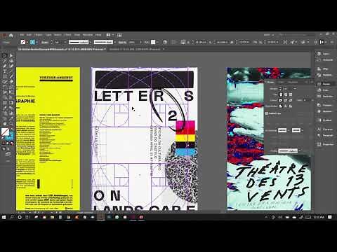 Learning Layout Extras, Golden Section, Subdivision Grids Composition Analysis 1/2