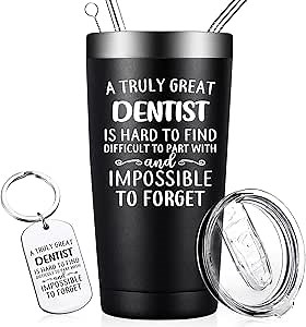 Dentist Gifts for Men - Dentist Christmas Gift Ideas - Appreciation Gifts for Dentists, Dental Assistant, Dental Hygienist - 20oz Tumbler