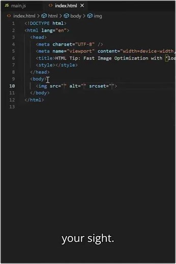 Speed Up Your Website with Loading Attributes | HTML & CSS Tip