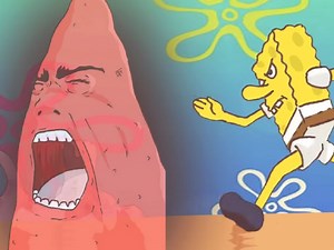 Someone turned Spongebob Squarepants into anime and it’s captivating