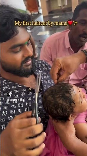 Tonsuring Ceremony in India at Mopidevi by mama❤️🧿✨