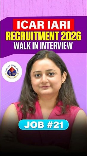 ICAR IARI Recruitment 2026 🌾 | ₹42,000 Salary | Direct Walk-In Interview | Apply Now