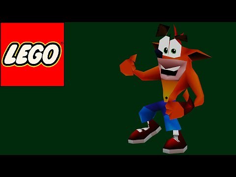 How to build lego Crash characters: Crash Bandicoot