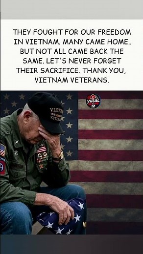 The Silent Battle Every Veteran Fights.#HonorTheFallen #VietnamWar #VeteranStories