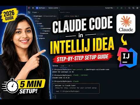 How to Install Claude Code in IntelliJ IDEA | Complete Setup & Usage Guide | Claude AI Tutorial
