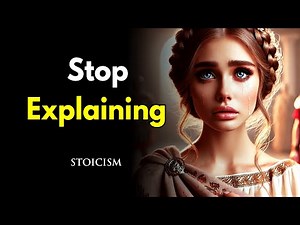 Why Weak Men Over Explain ~Stoic Mindset