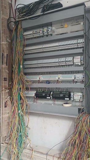 Control panel wire connection Automation Db #panel #shots #electrician