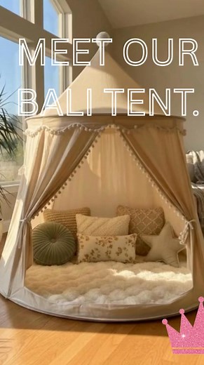 Imagine a play space so calming, they actually sit and play 🥰 The Bali Teepee Tent turns any corner into a cozy reading nook or quiet play zone. Neutral, elegant, and designed to blend into your home, not clash with it. 🎁 NOVEMBER BONUS: Get a FREE plush play mat or FREE fairy lights with your teepee. ✨ Pops up in under 5 minutes ✨ Safe cotton canvas ✨ Encourages calm, independent play Moms are calling it “the best addition to our playroom.” Create their magical little hideaway, while the free