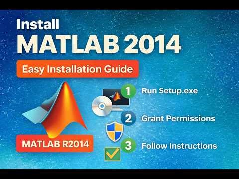 Install MATLAB 2014 in Windows 10/11 | Complete Guide