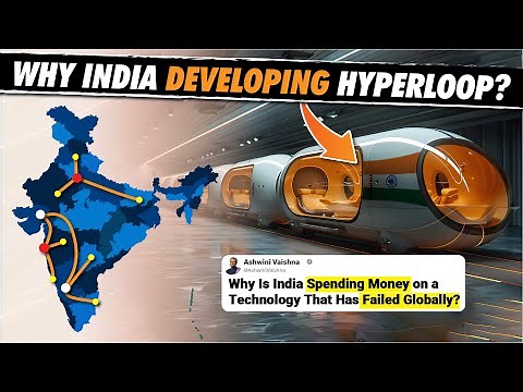 🇮🇳Why is India building a $200 million per KM Hyperloop project?