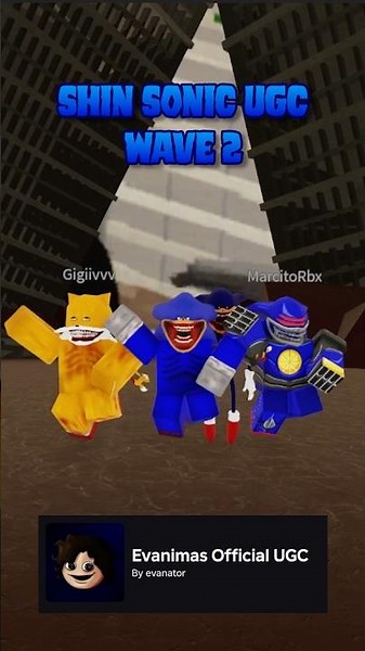 SHIN SONIC ROBLOX ITEMS #sonicthehedgehog #sonic #shinsonic #sonicexe