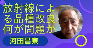 放射線照射、ゲノム編集による品種改良 何が問題か