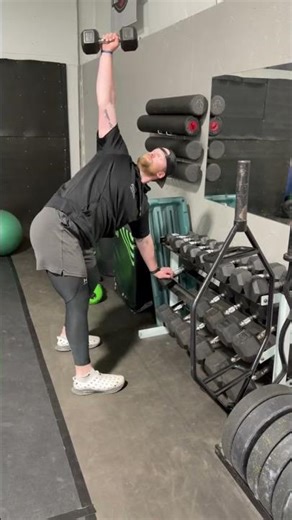 Bent Over DB Row w Rotation