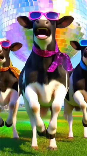 FUNNY COW DANCE 😂 │Cow Song & Cow Videos 2025 | Cow dance mix | funny dancing cow | mooing cow |moo