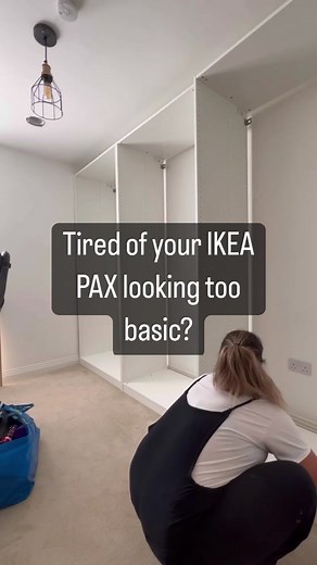 IKEA PAX Mirror Wardrobe DIY Project