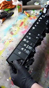 #airbrushing #graffiti on trains #graffitiart #graffitibombing | Lace1