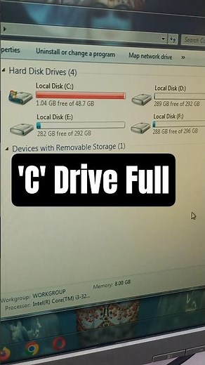 Pc Hang problem | Computer C Drive format windows 10 #computer #shortsvideo #shorts