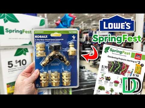 The Lowe's MASSIVE Spring Sale Starts NOW!
