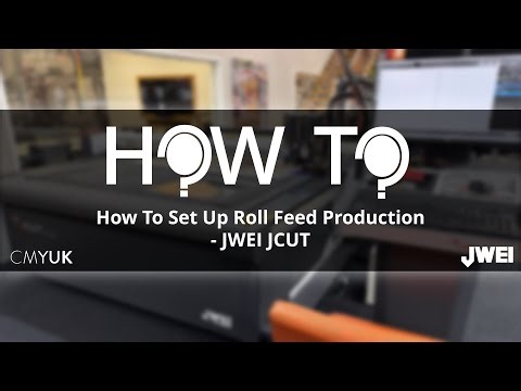 How To Set Up Roll Feed Production - JWEI JCUT