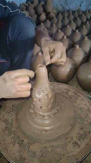 I Tried 20 Clay Techniques in Pottery #trendingshots #viral